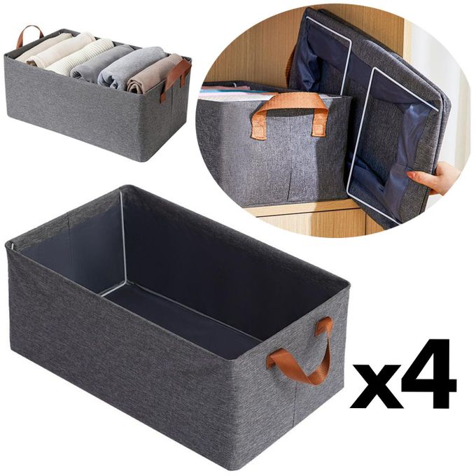 PACK DE 3 Boîte de Rangement Pliable