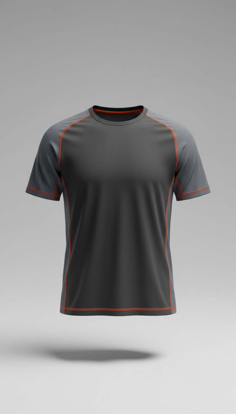 Urban Copper Accent Moisture-Wicking Tee