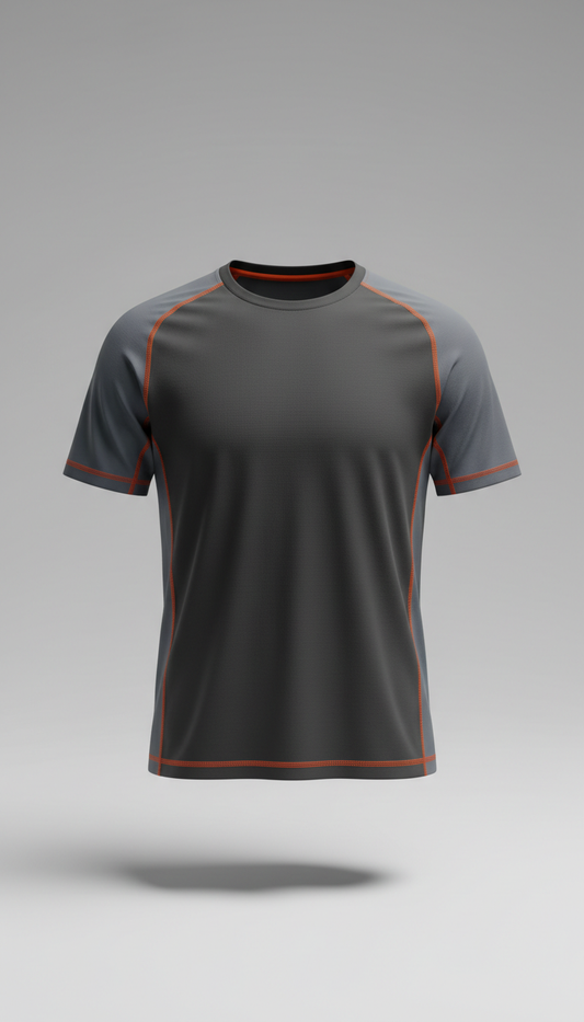 Urban Copper Accent Moisture-Wicking Tee