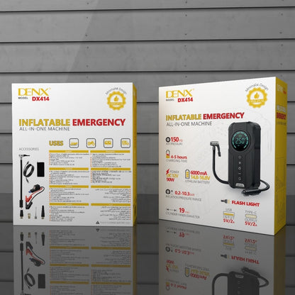Booster de Voiture 3-en-1 – 3000A + Compresseur + Power Bank