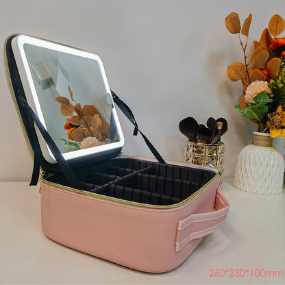 Sac Maquillage  avec Miroir éclairé