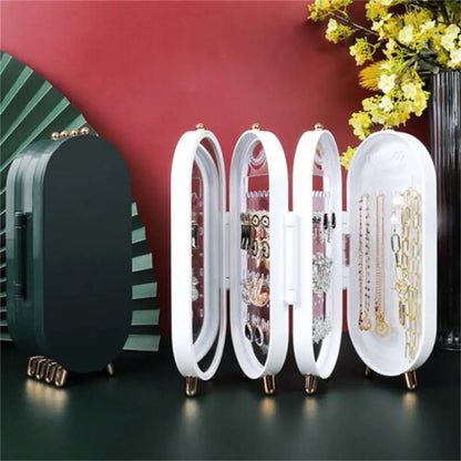 boîte de rangement pliable pour bijoux