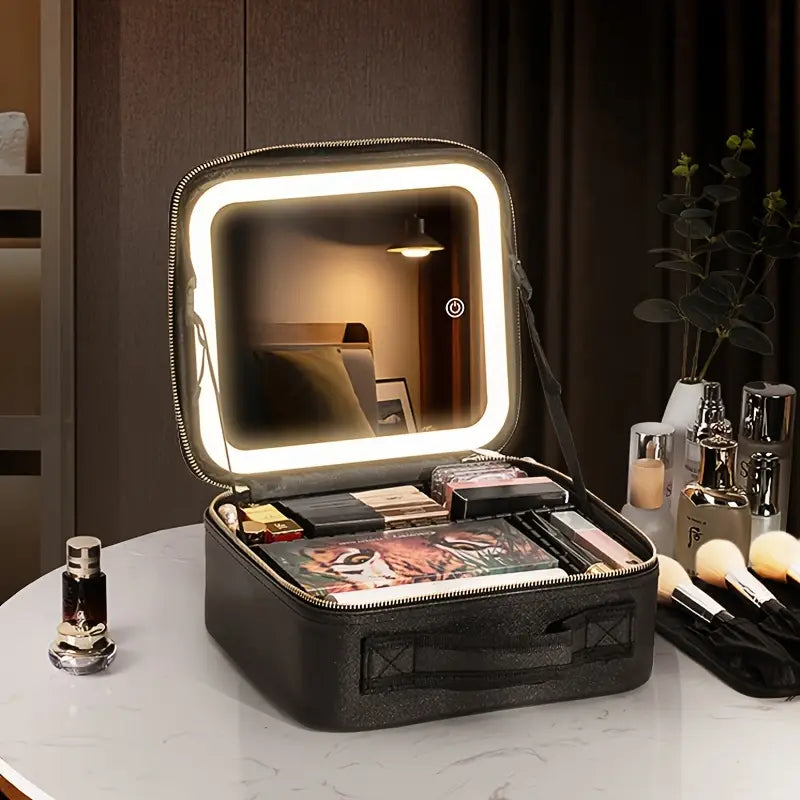 Sac Maquillage  avec Miroir éclairé