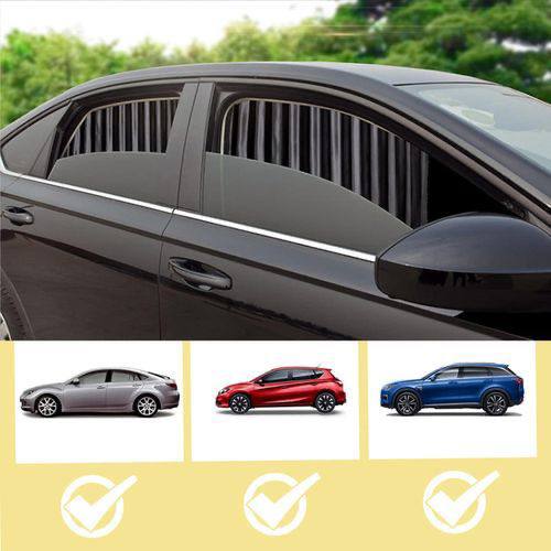PACK 4 Rideau Plissé pour Voiture