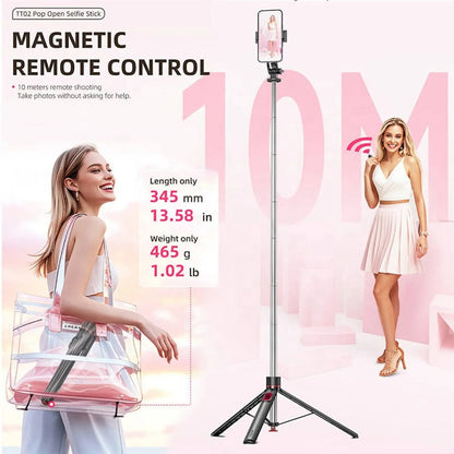 TT-01 Selfie Stick Bluetooth – Photos Parfaites à Chaque Prise