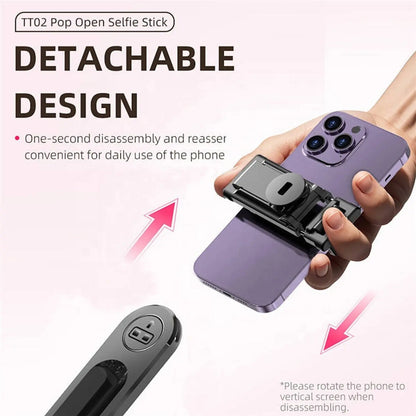 TT-01 Selfie Stick Bluetooth – Photos Parfaites à Chaque Prise