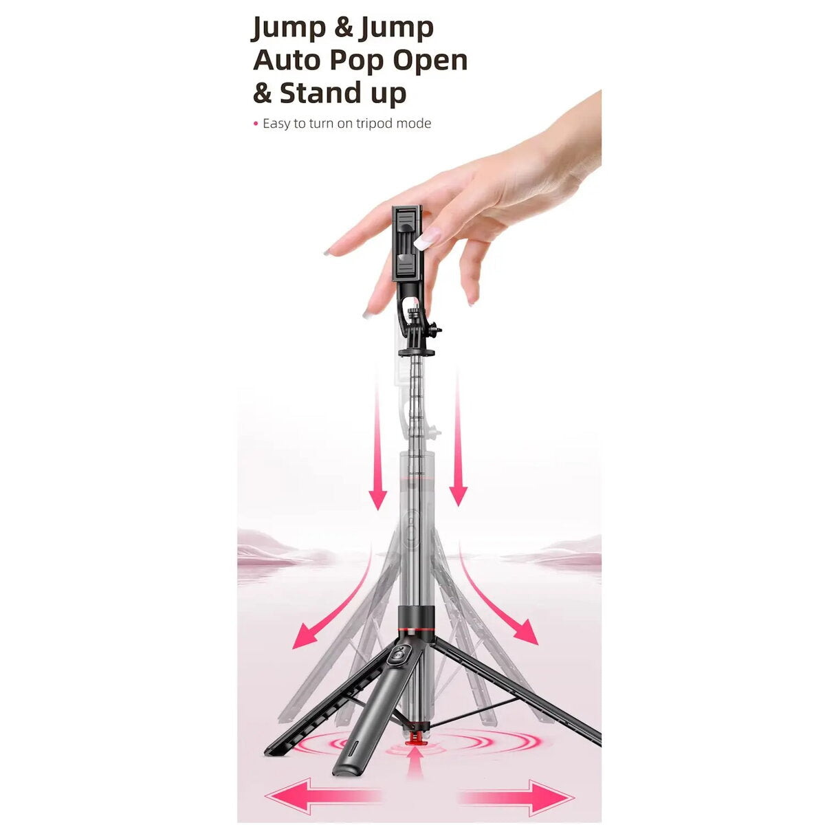 TT-01 Selfie Stick Bluetooth – Photos Parfaites à Chaque Prise