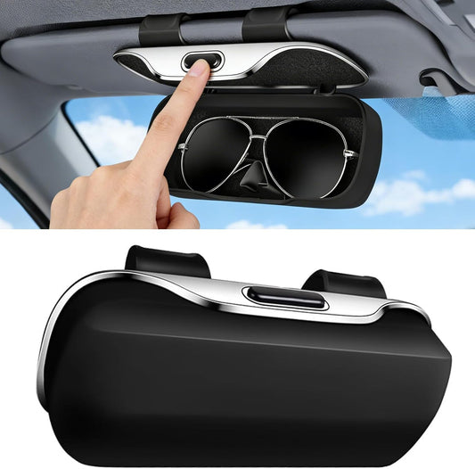 Boîtier à Lunettes pour Voiture – Fixation Stable & Ouverture à Une Main