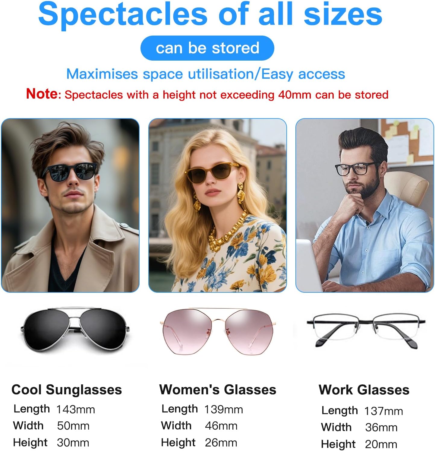 Boîtier à Lunettes pour Voiture – Fixation Stable & Ouverture à Une Main