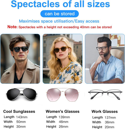 Boîtier à Lunettes pour Voiture – Fixation Stable & Ouverture à Une Main