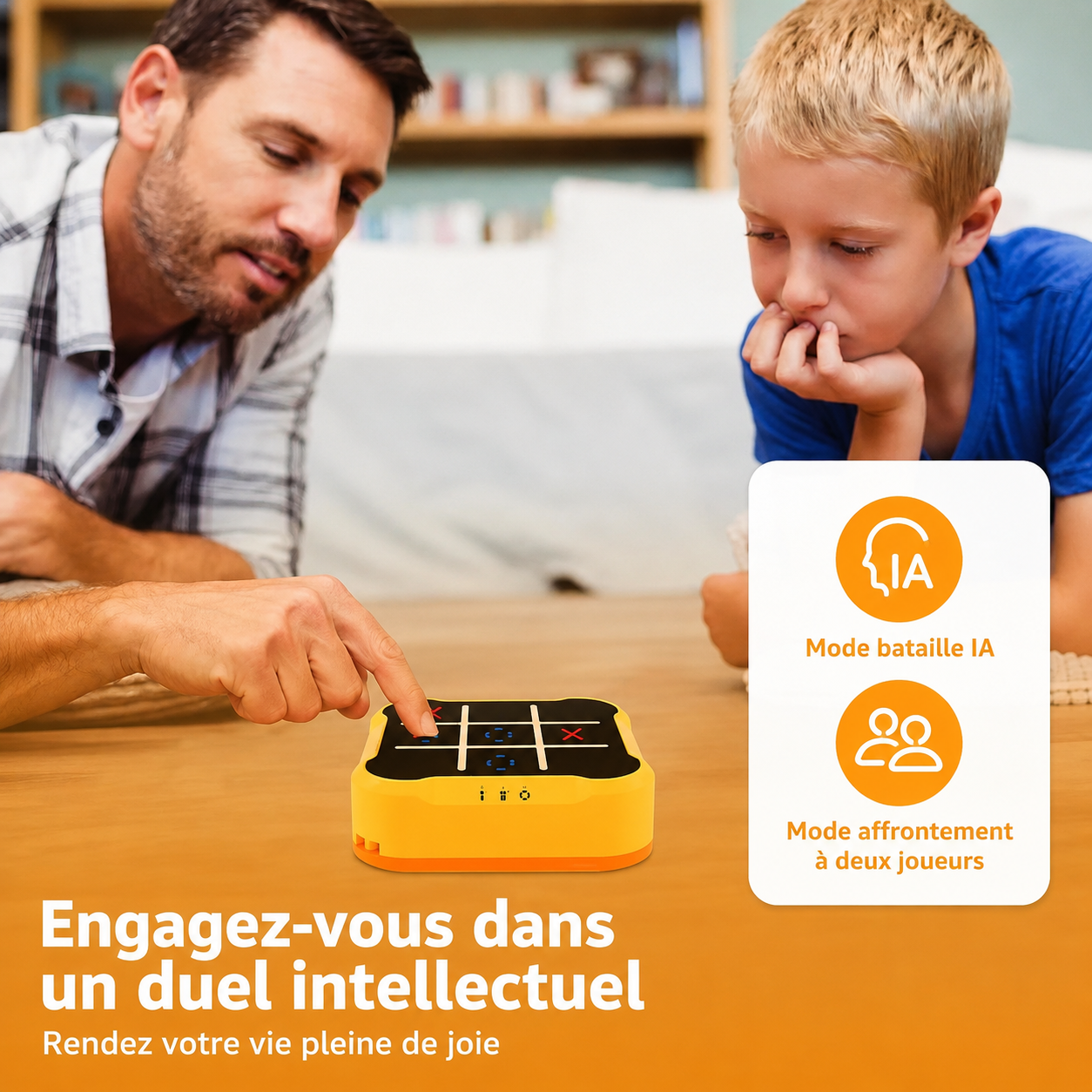Jeu X-O Tactile Lumineux