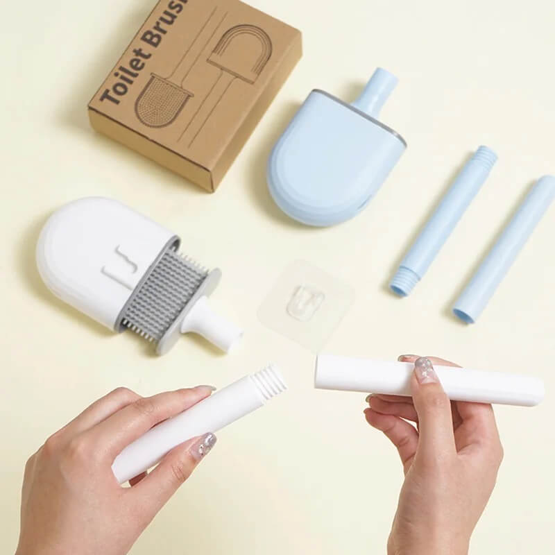 3 Balais de toilettes en silicone