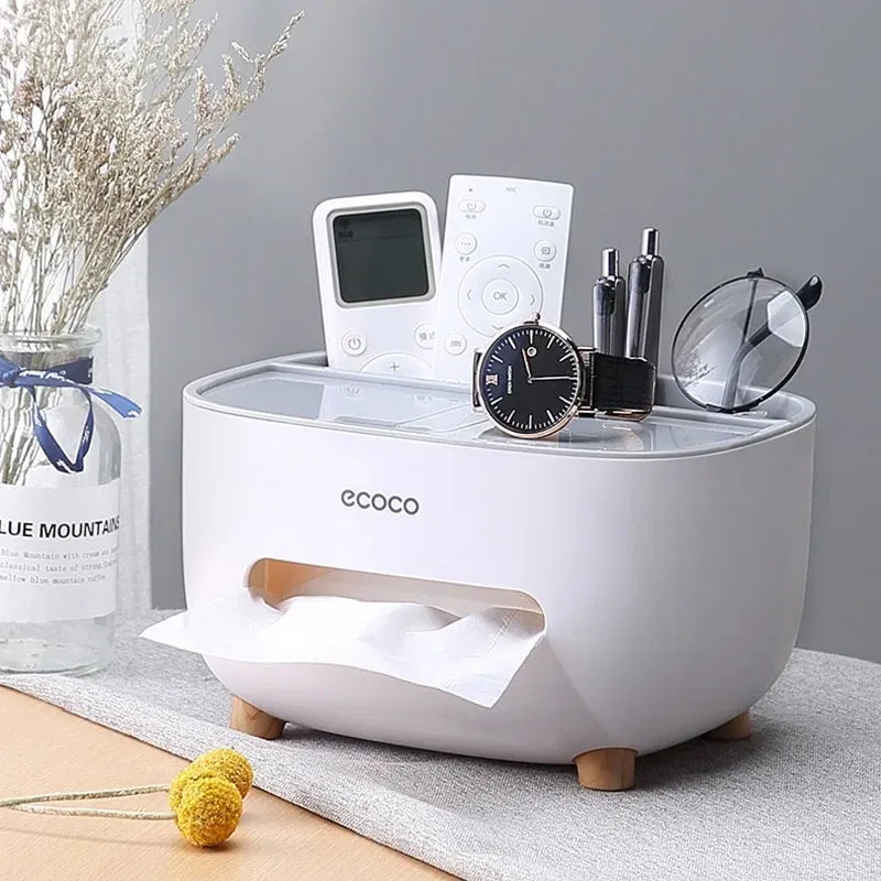 Boîte à Mouchoirs Multifonction