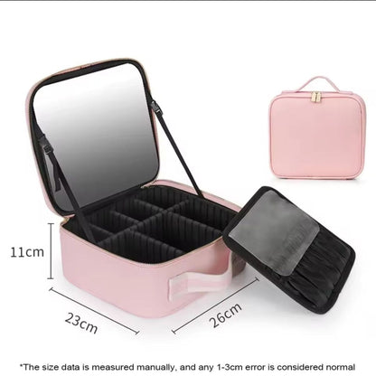 Sac Maquillage  avec Miroir éclairé