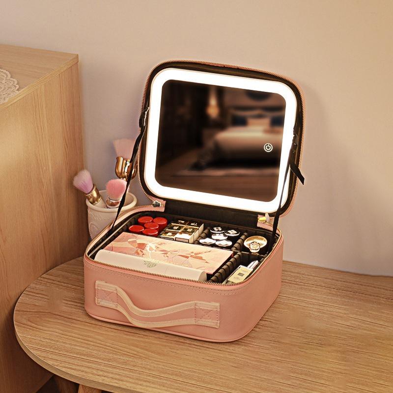 Sac Maquillage  avec Miroir éclairé
