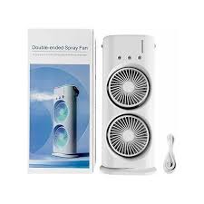 Ventilateur Humidificateur Double Tête avec Télécommande