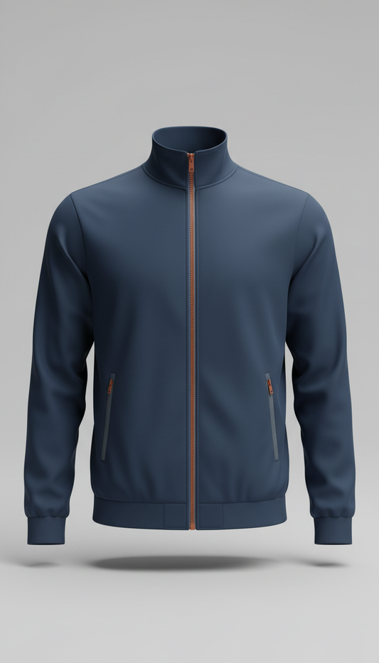 Steel Blue Track Jacket